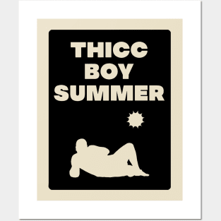 Thicc Boy Summer Posters and Art